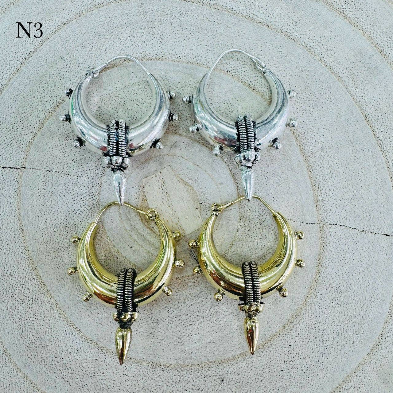 Hecho a mano - Wholesale Dangle Earrings - Silver earrings G.0