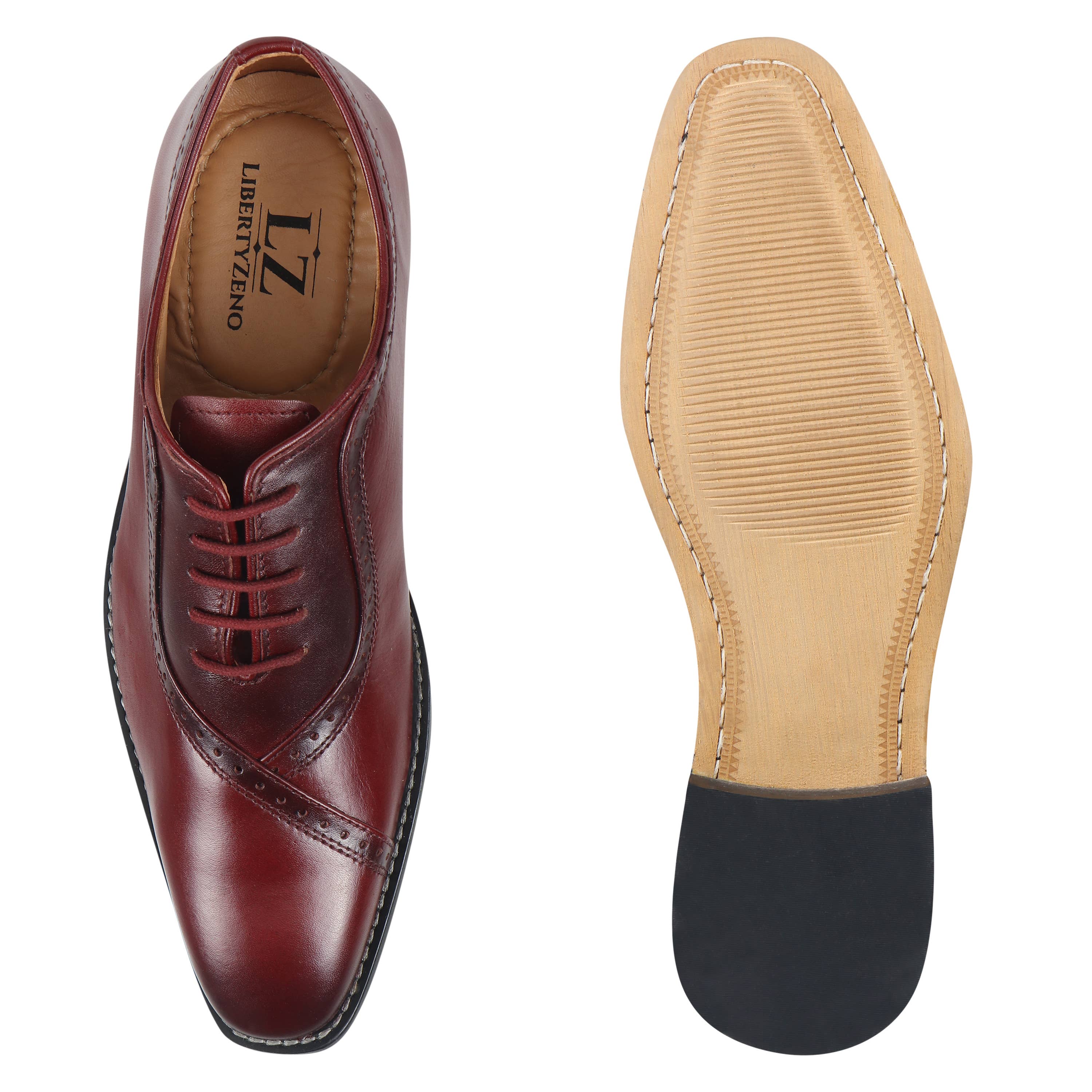 LIBERTYZENO – wholesale Oxford shoes – Men′s – Debonair Men Leather Oxford Style Dress Shoes16