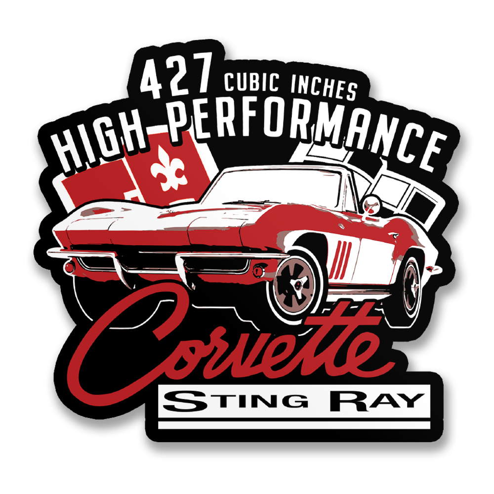 Hybris Production AB - Wholesale Sticker - Corvette High Performance Sticker0