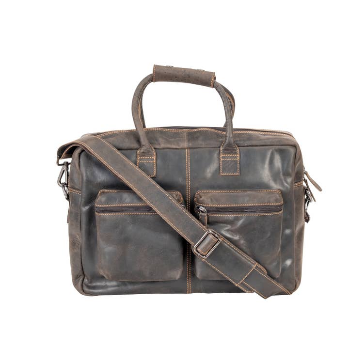 Greenwood Leather AU - Wholesale Laptop bag – Unisex - Leather Laptop Bag Dean Brown