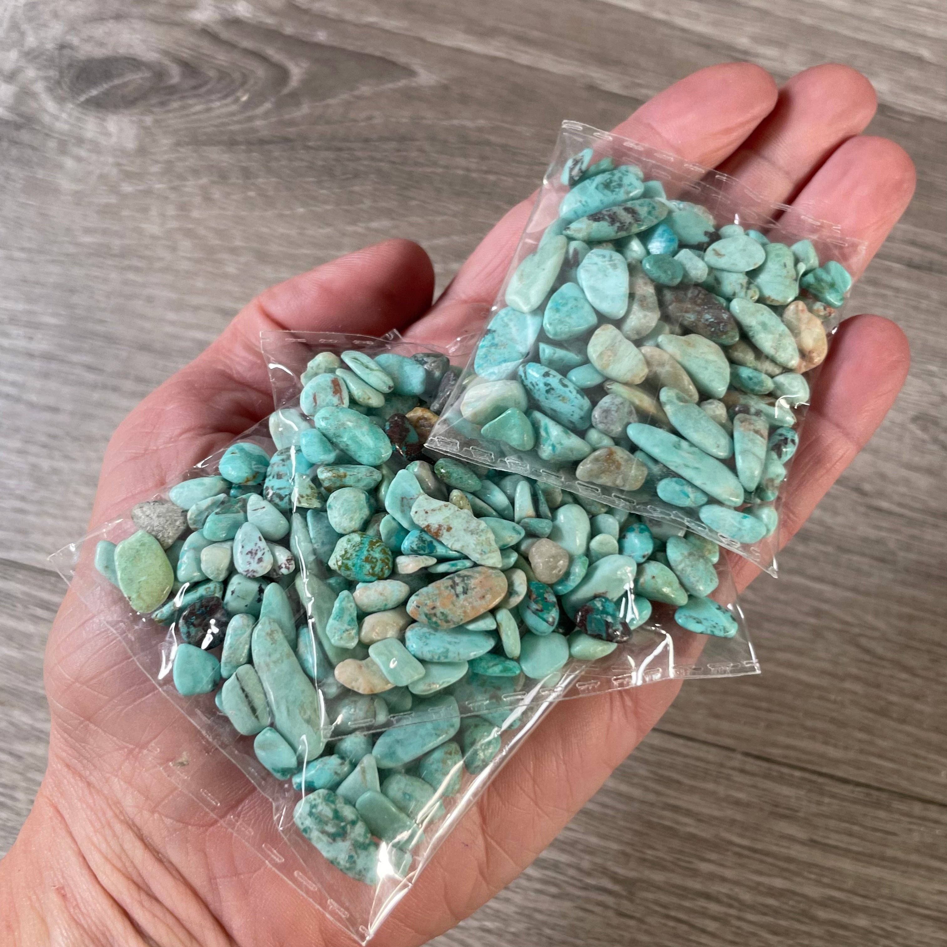 Keystone Crystals - Vendita all'ingrosso Pietra/cristallo spirituale - Mini chips di pietre preziose sfuse – sacchetto da 25 g di cristalli per artigianato13