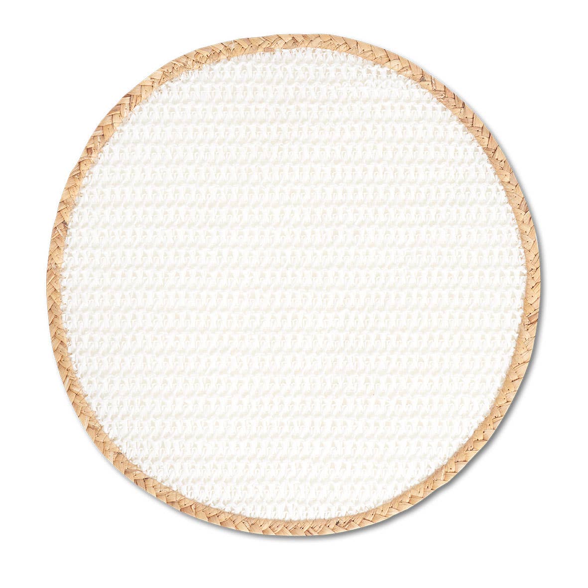 Placemat "Nature", paper mix, white for wholesale on Faire0