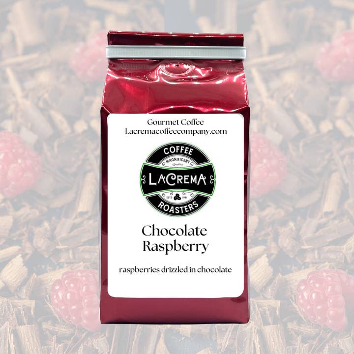 Chocolate Raspberry for wholesale by La Crema Coffee Company