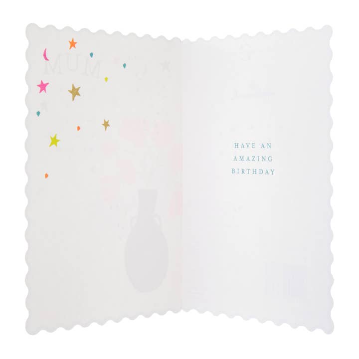 Hallmark - Wholesale Birthday Card - Birthday Card for Mum - Oh Darling Pink Flowers Design1