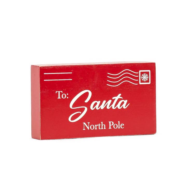 Devanie At Home (Formerly Adams & Co.) - Wholesale Christmas Decoration - 71307 - 5x3 chunky wood shape (LETTER) Christmas Décor1