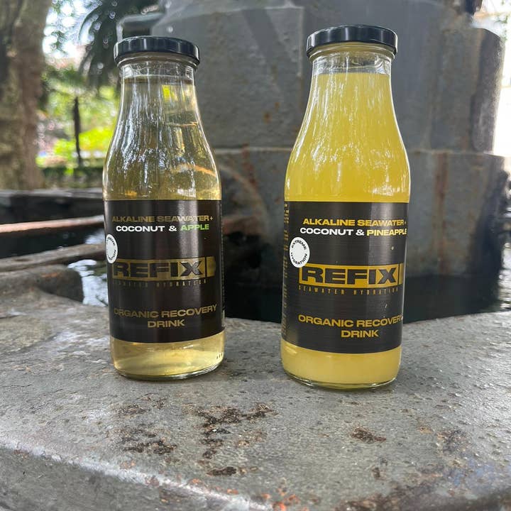 REFIX - Alkaline Seawater - Wholesale Sports/Energy Drink - REFIX Coconut and Pineapple - Organic Recovery Drink