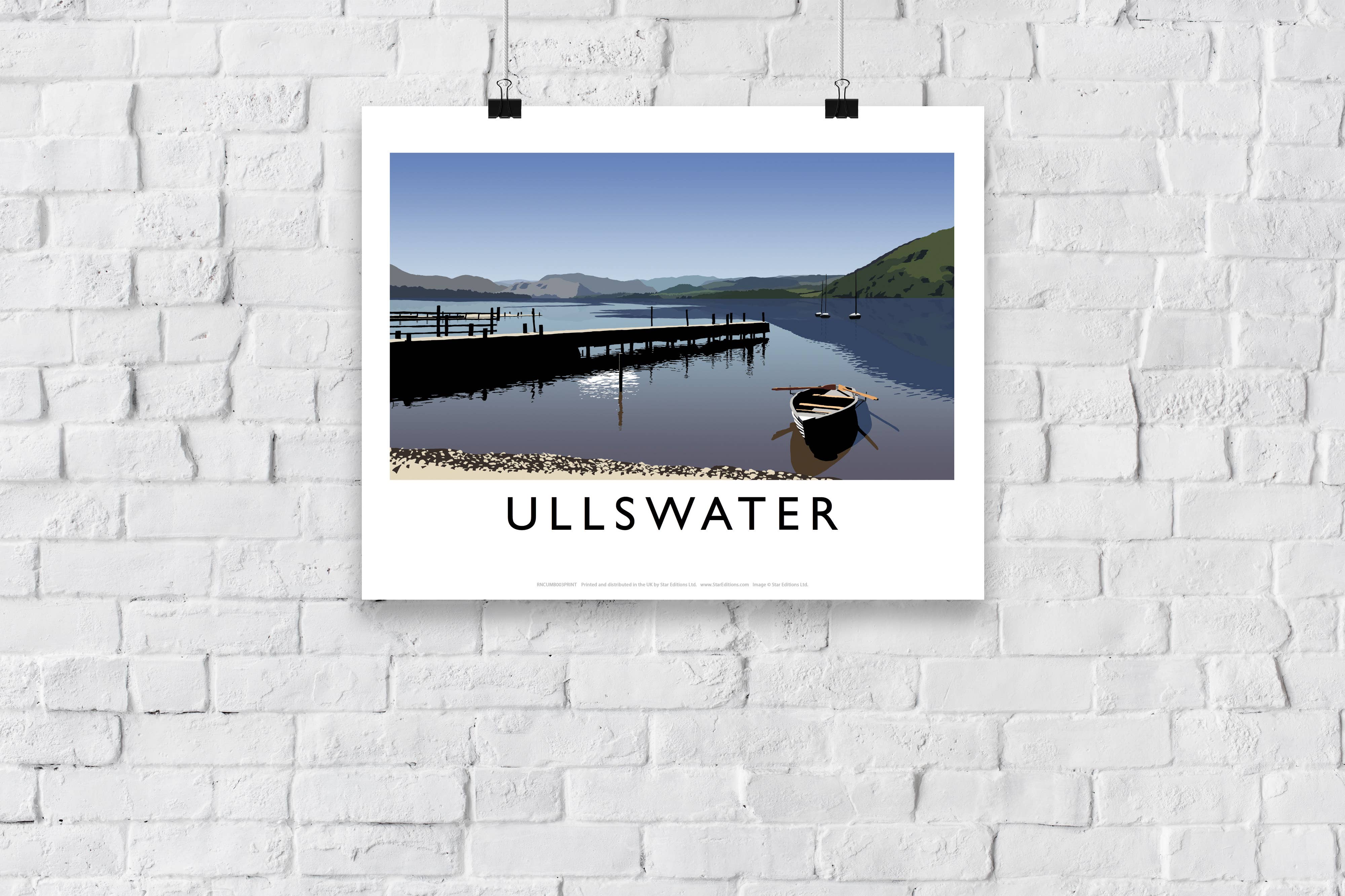 Star Editions – wholesale Art print – Ullswater By Artist Richard O'Neill - Premium Art Print2