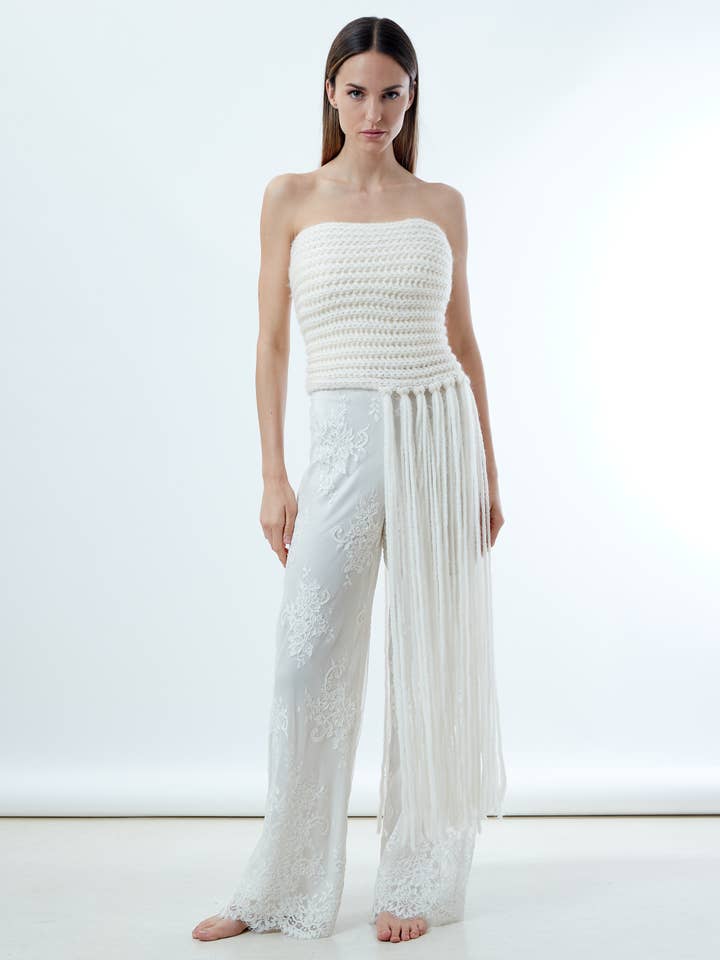 TUYA alpaca and wool top for wholesale by NOGOON