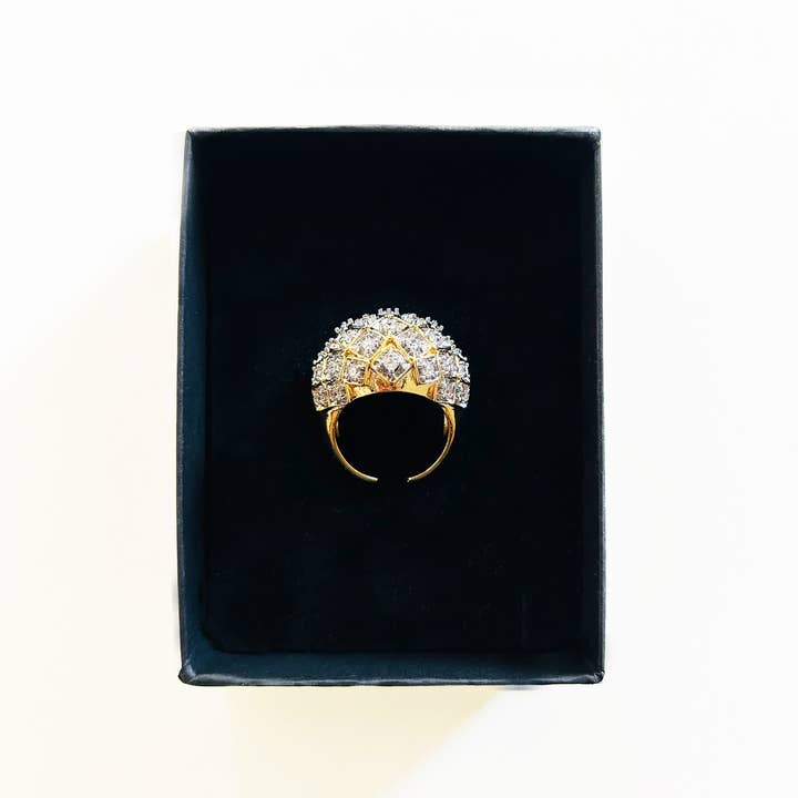 ÉCLAIRE - Wholesale Multi-Stone Ring - DOME RING