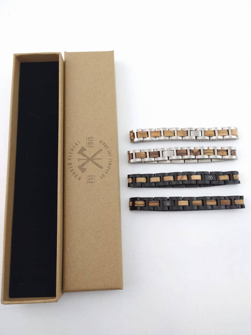 Wooden Element - Wholesale Watch Band/Strap - Women's - Mykonos- Wood & Metal Bracelet8