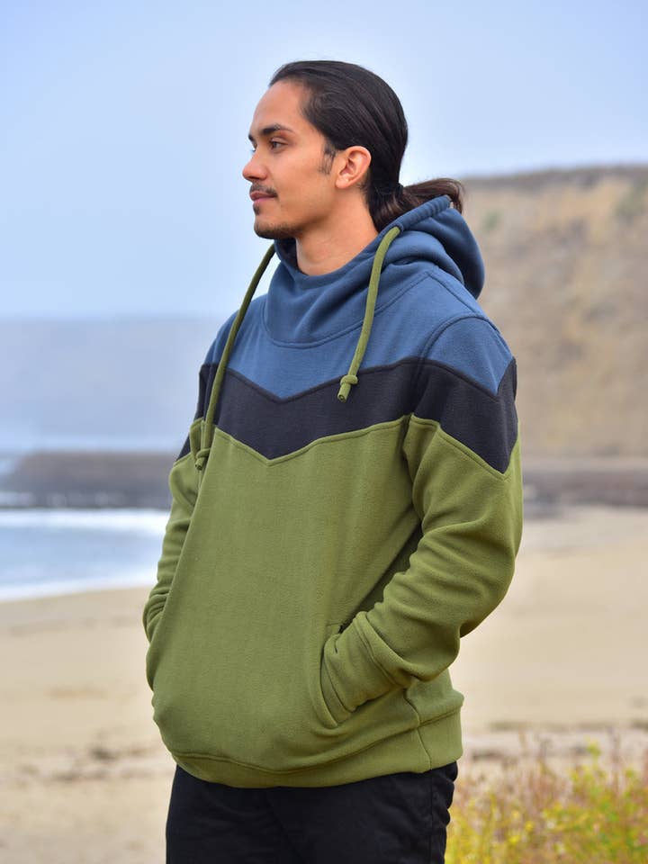 Fleece Hoodie for wholesale by Zig Zag Asian Collection