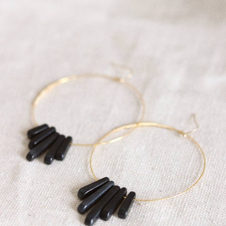 Goldie Jewelry - Wholesale Dangle Earrings - OCCULT HOOPS