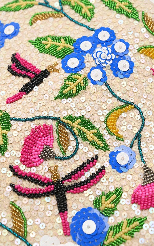 America & Beyond - Wholesale Clutch Bag - Women's - Dragonfly Dreams Kashmiri Flap Clutch1