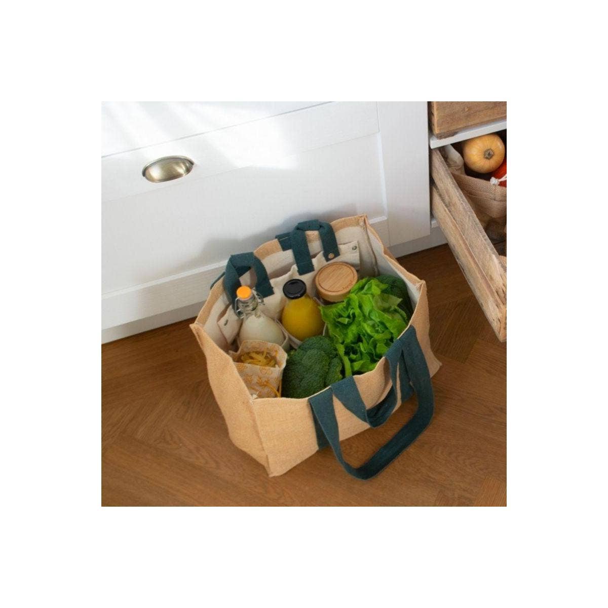 Pebbly France - Wholesale Grocery/Shopping Bag - Jute Shopping Bag2