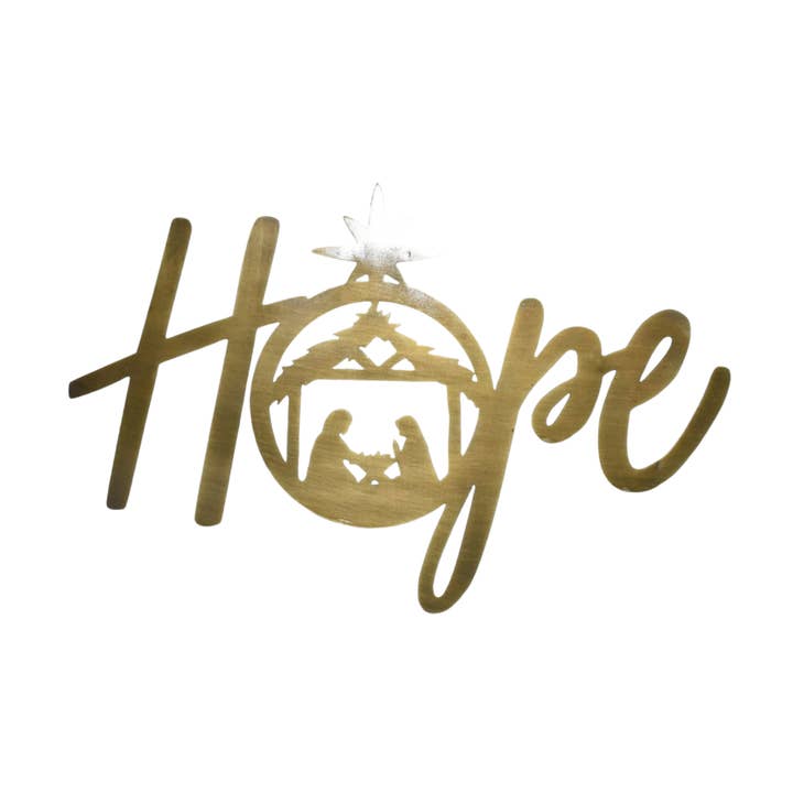 Colgante de Pared de Navidad, Esperanza, Decoración de Pared para venta al por mayor de The Fair Share