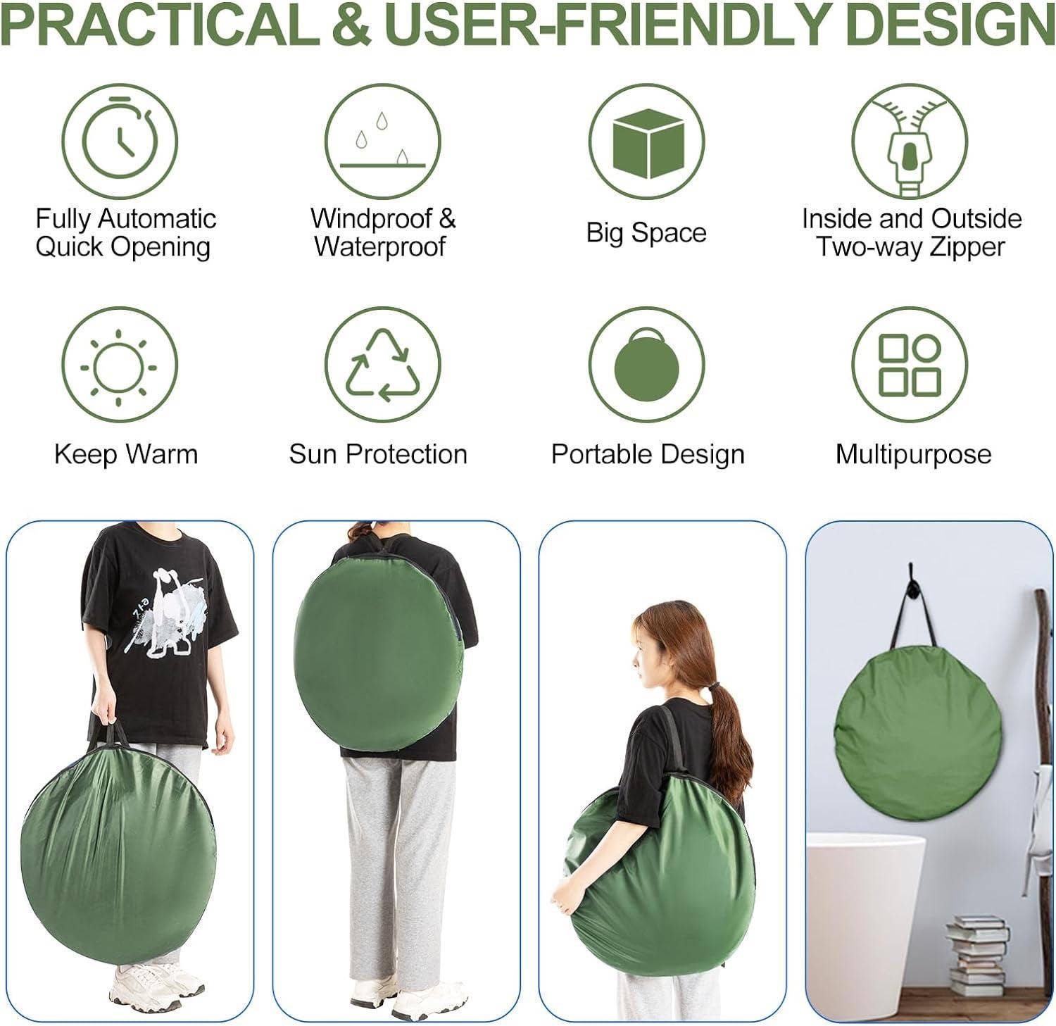 VIGOR - Wholesale Tent - Privacy Tent Portable Changing Room Shower Tent for Camping4