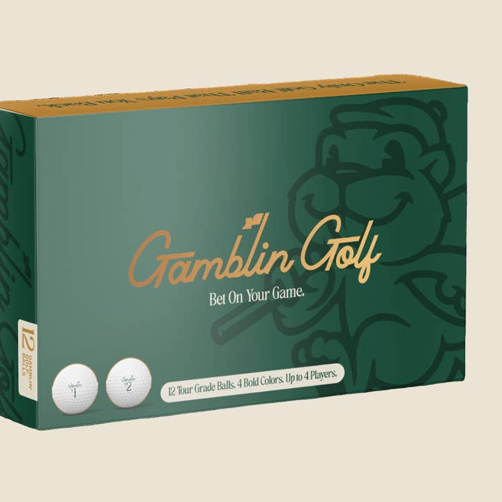 Gamblin' Golf - Pack of 12 Balls for wholesale by Gamblin' Golf