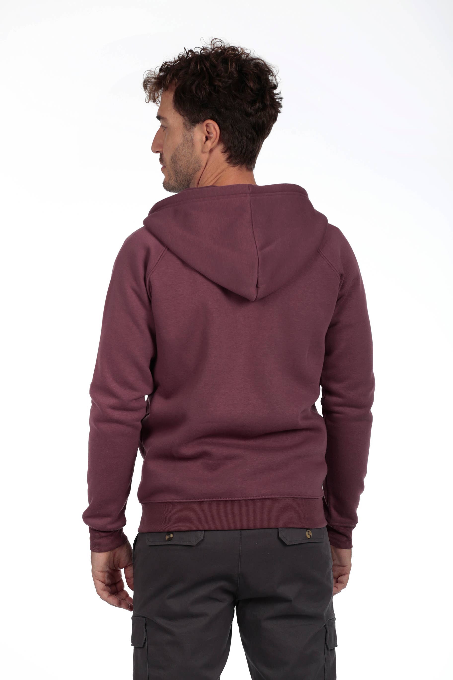 The Time of Bocha - Wholesale Hoodie - Men's - Men's Hooded Zip Sweatshirt QI1SZIP-MAQUILLA1