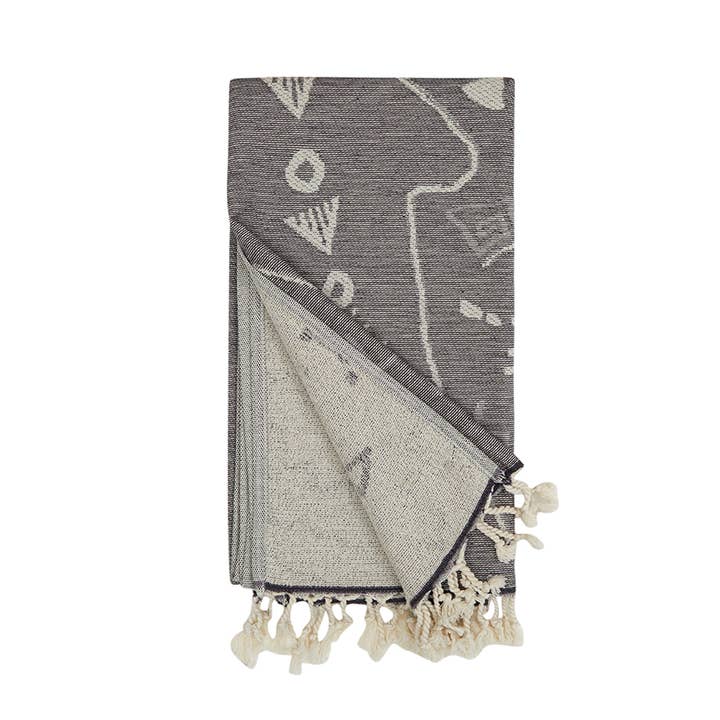 Kikoya - Wholesale Beach Towel - Shark Turkish Towels with Terry backing Full size Bath Beach