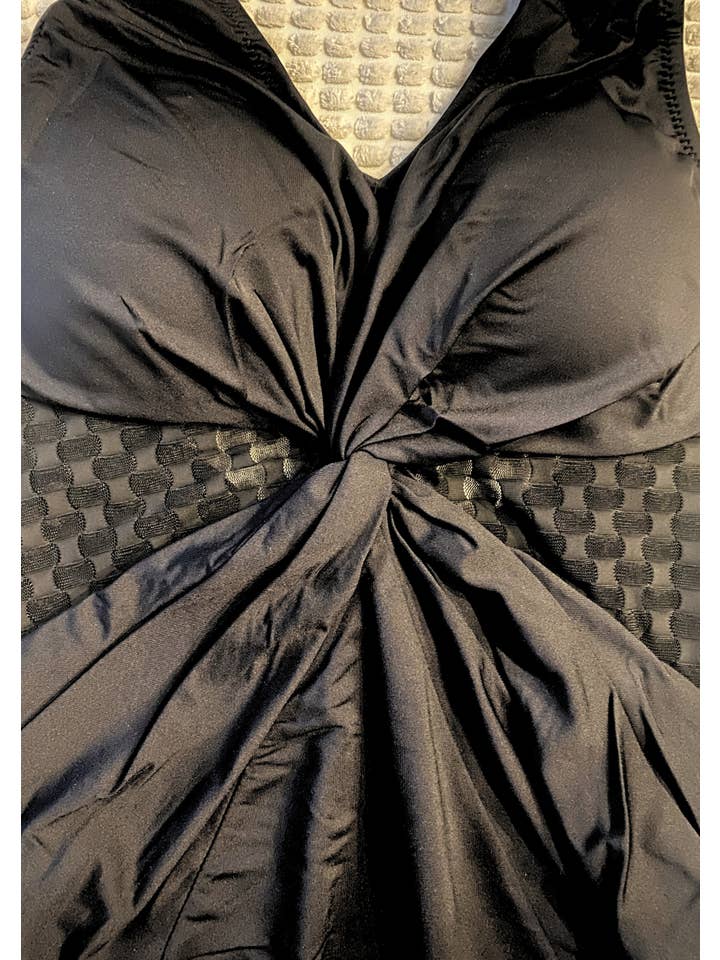 LAZYDAISYSWIMWEAR - Wholesale One Piece Swimsuit - Women's - Illusion Mesh Wrap Shaping Swimwear3