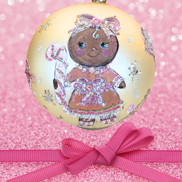 6" - CANDY BLUSH GINGERBREAD for wholesale by Natalie Sarabella LLC