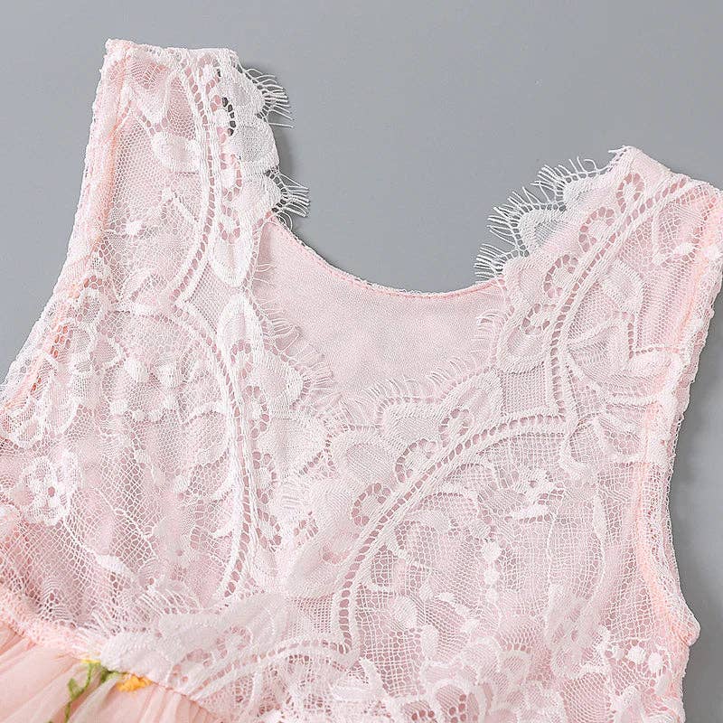 Nicolette's Couture - Vendita all'ingrosso Vestito - Bambini - Abito The Blossom in pizzo delicato11