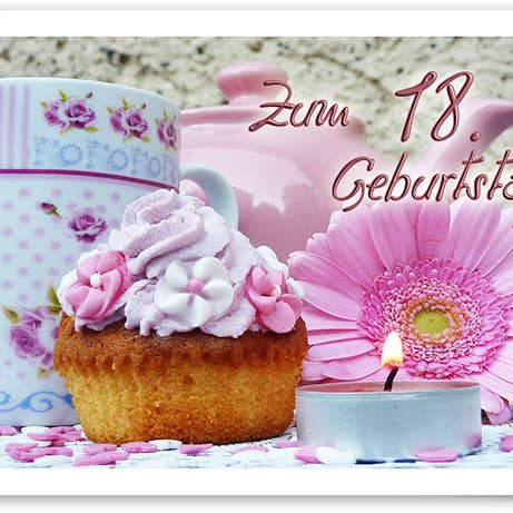 Número cumpleaños/tarjeta de felicitación/18 cumpleaños/ 5297186 para venta al por mayor de Yabué