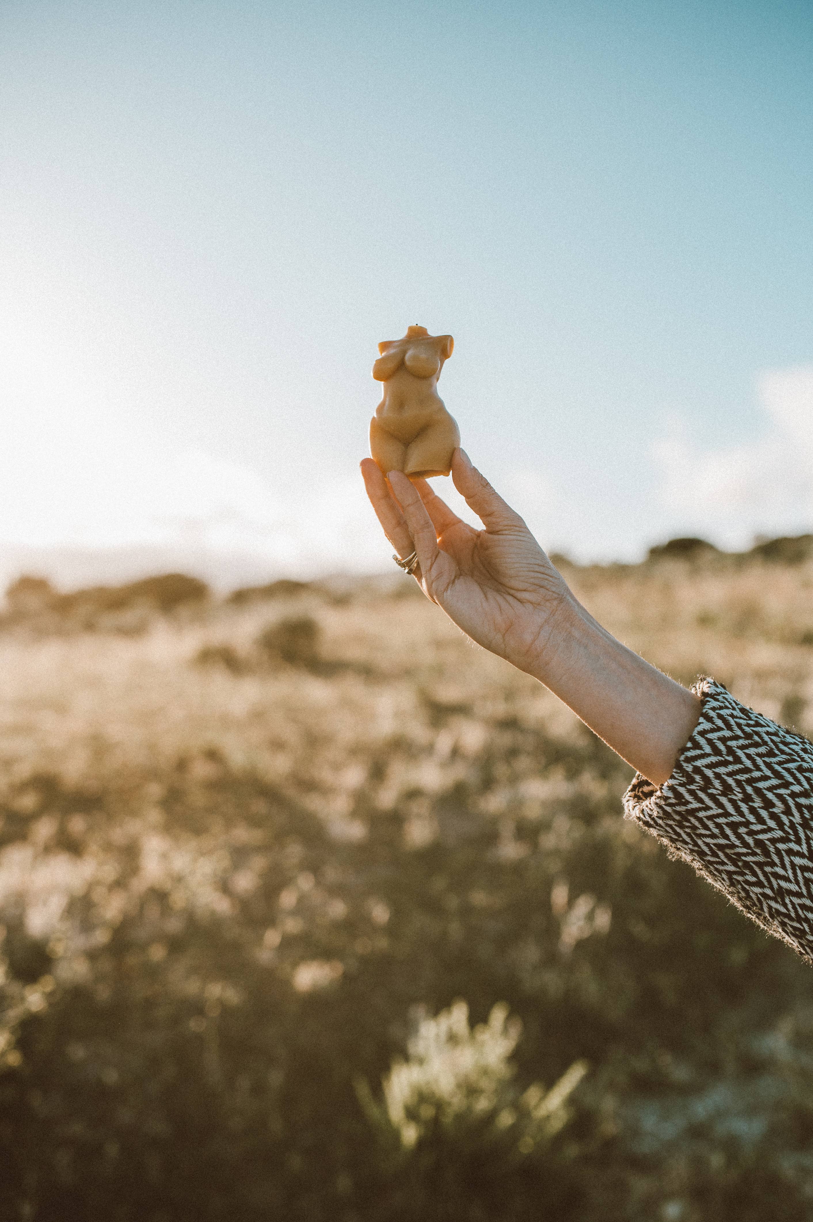 Mother Madre Bees - Wholesale Novelty Candle - Abundant Goddess — Beeswax Affirmation Candle4