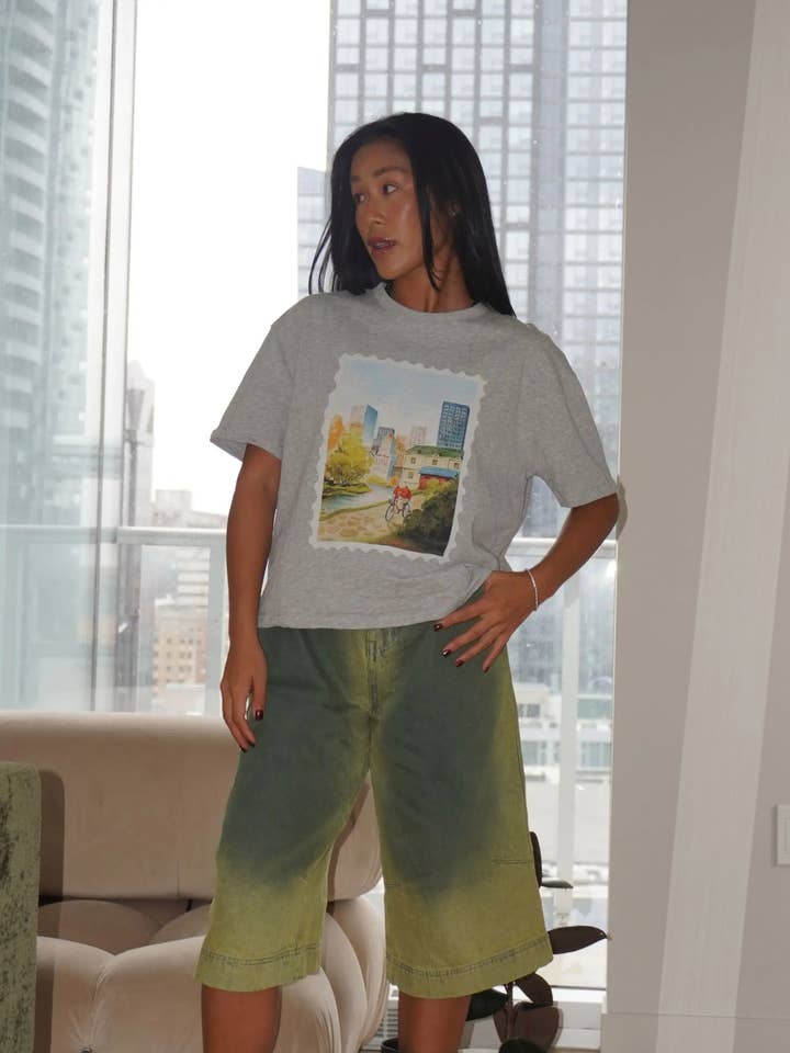 T-shirt Vintage - Ours en Ville for wholesale by Girl Crush