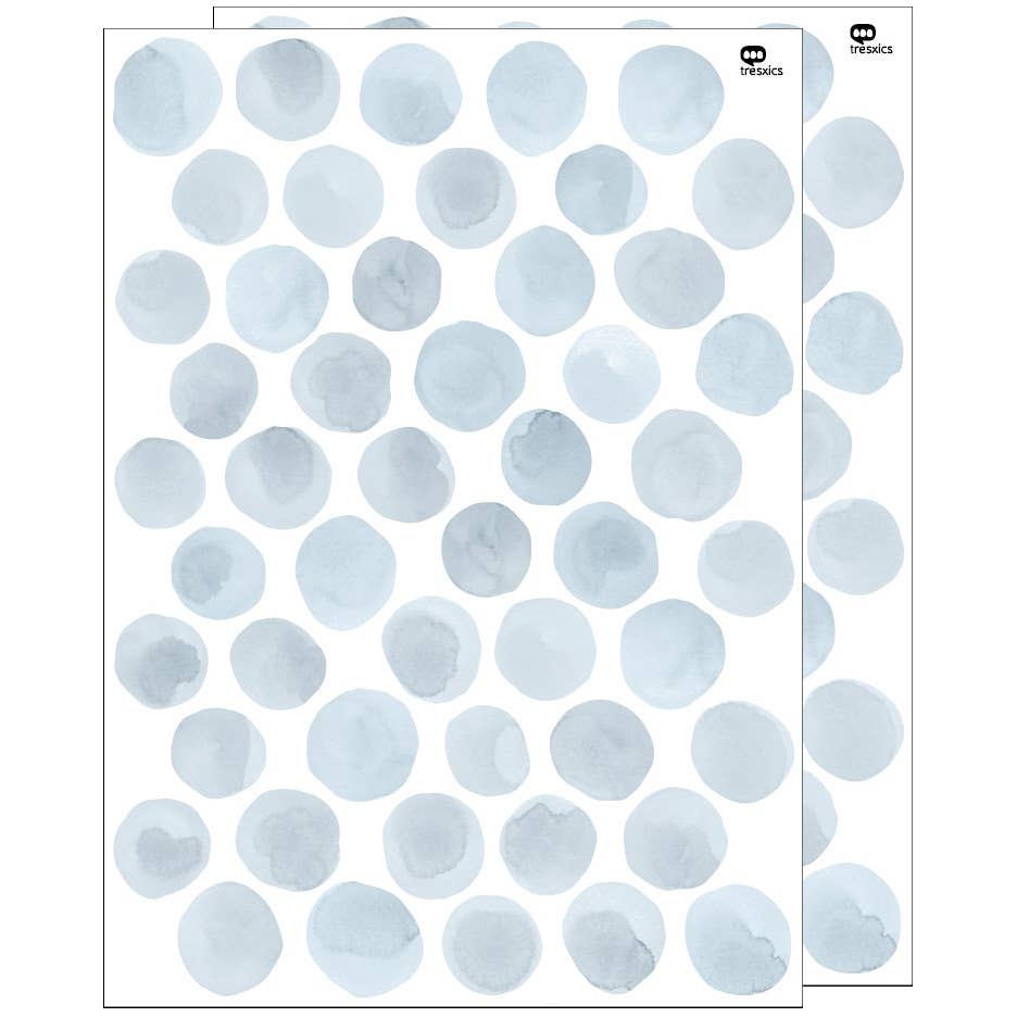 tresxics – wholesale Fönster-/väggdekal – Väggklistermärken akvarell prickar11