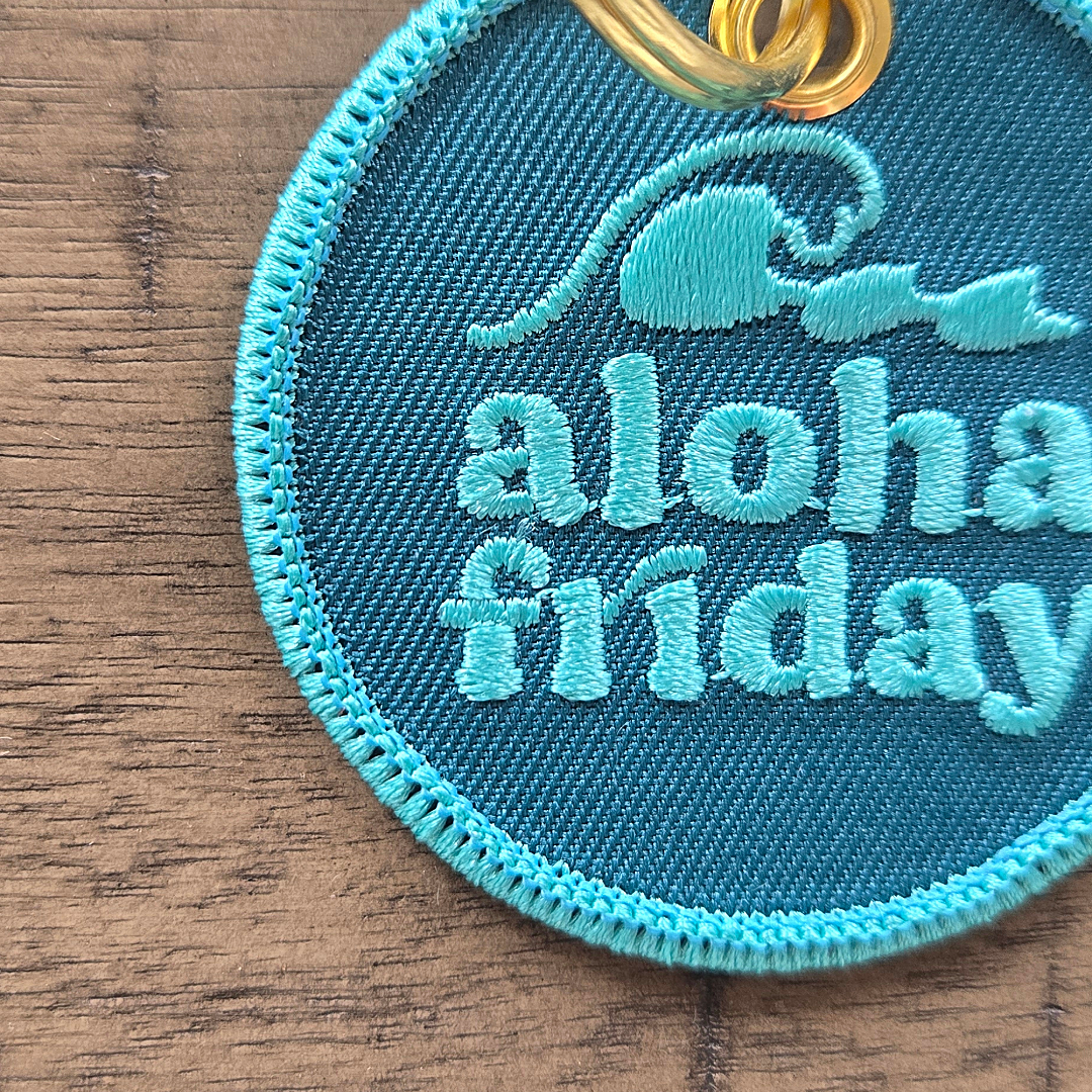 Aloha Lovely - Wholesale Keychain - Women's - Aloha Friday Patch Keychain2