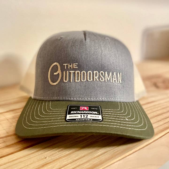 The Outdoorsman - Five-Panel Twill Trucker Cap for wholesale by Local Supply Club