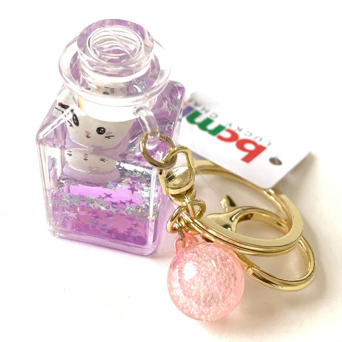 BCmini - Wholesale Keychain - Unisex - 12062 Kitty Floaty Key Charm2