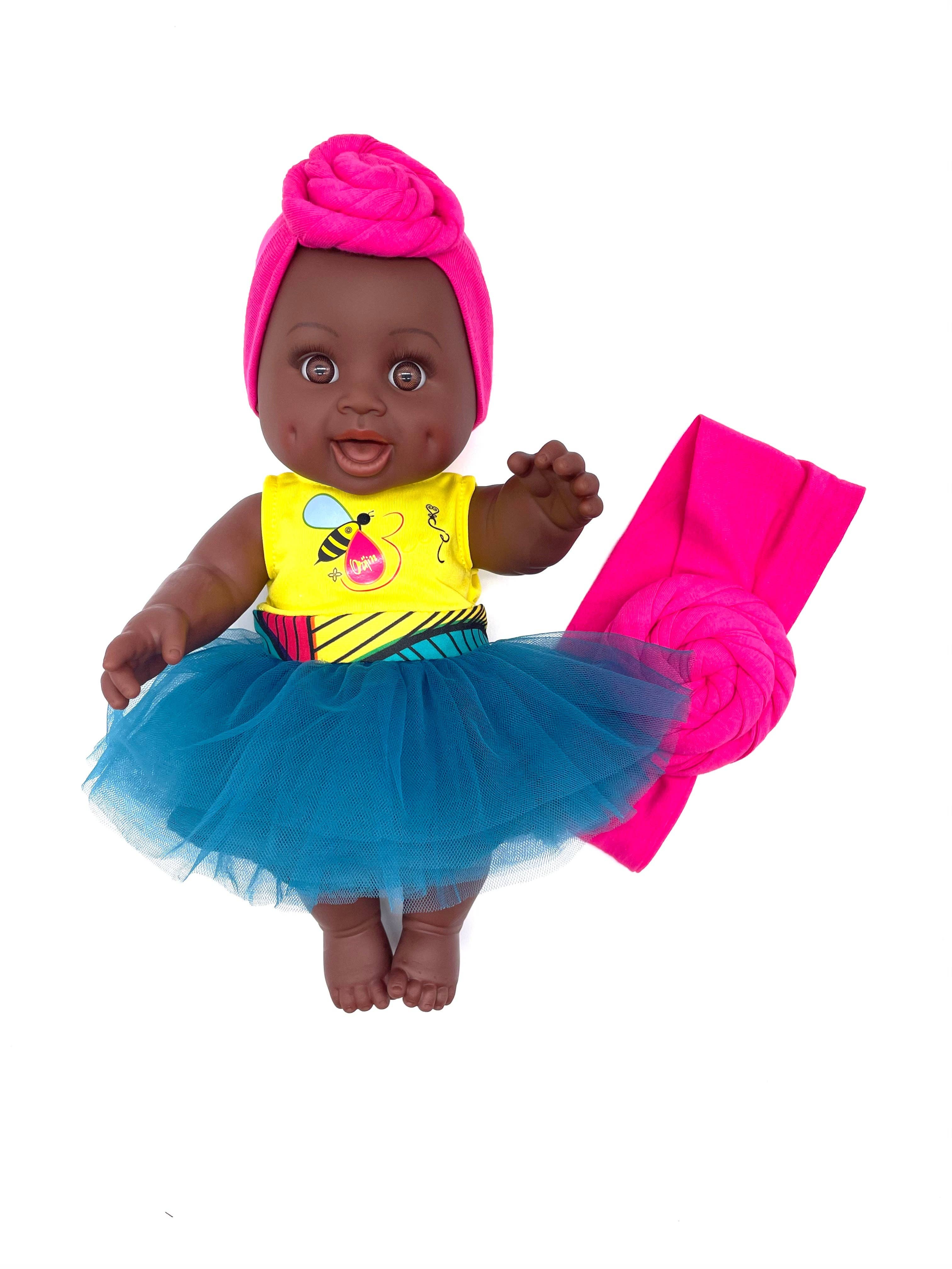 Orijin Bees - Wholesale Doll - Kids - Melanin Joy Bee Black Baby Doll2
