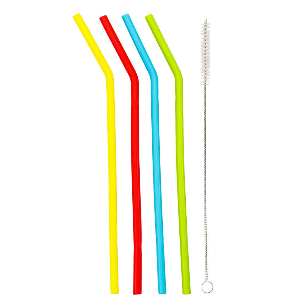 Echo Three – wholesale Drinking straw – Flexi Straws (Set of 4)1