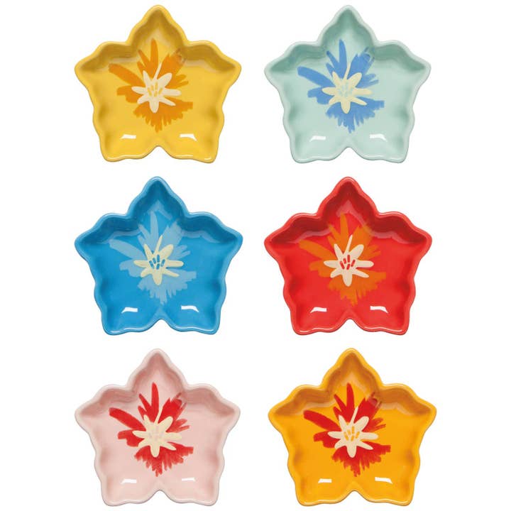 Tropical Trove Pinch Bowls Set of 6 for wholesale by Danica Outlet Store
