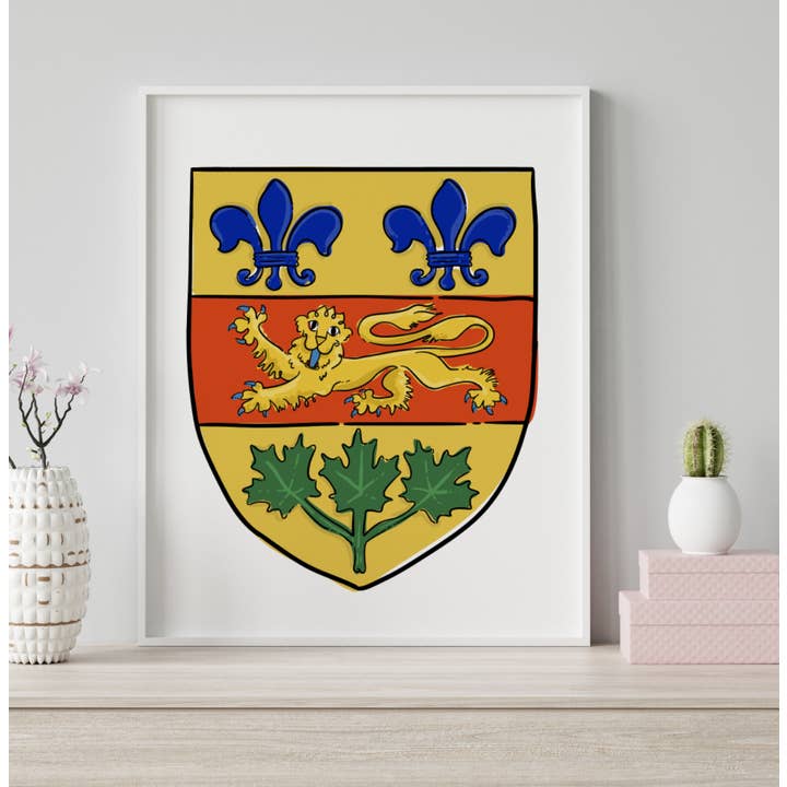 Cimier canadien du Québec pour la vente par Made By Maggie