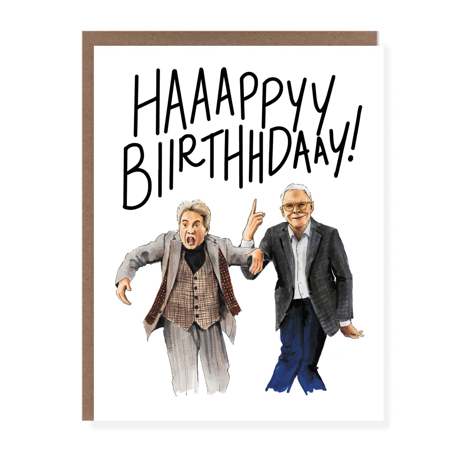 Morgan Swank Studio - Vente Cartes d'anniversaire - Seulement des meurtres au ralenti | Carte d'anniversaire pop culture2