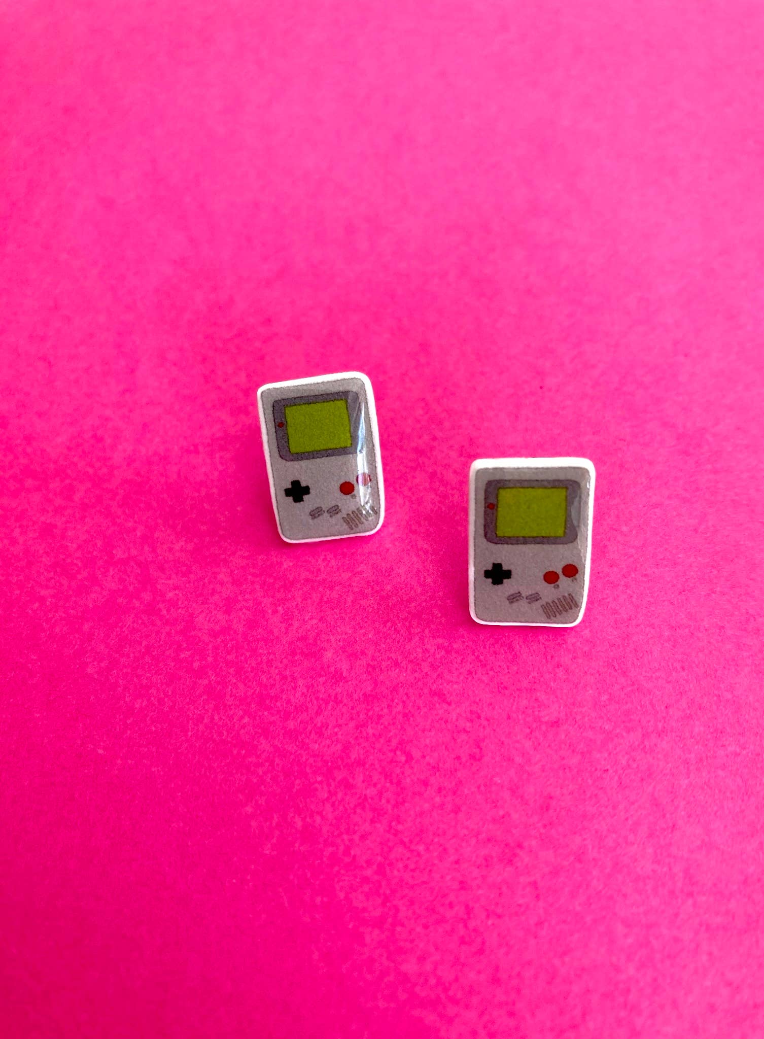 RatBeanKat - Wholesale Stud/Post Earrings - Little Retro game boy earrings2