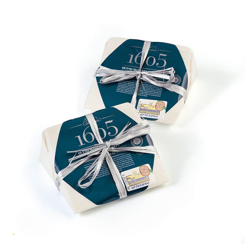 Made in Spain Gourmet - Wholesale Cheese - Manchego Sheep Cheese Selection 4 Months, Cheese Shop 1605