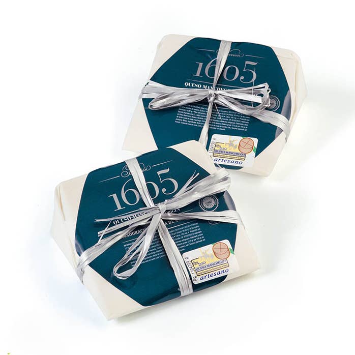 Made in Spain Gourmet - Wholesale Cheese - Manchego Sheep Cheese Selection 4 Months, Cheese Shop 16050