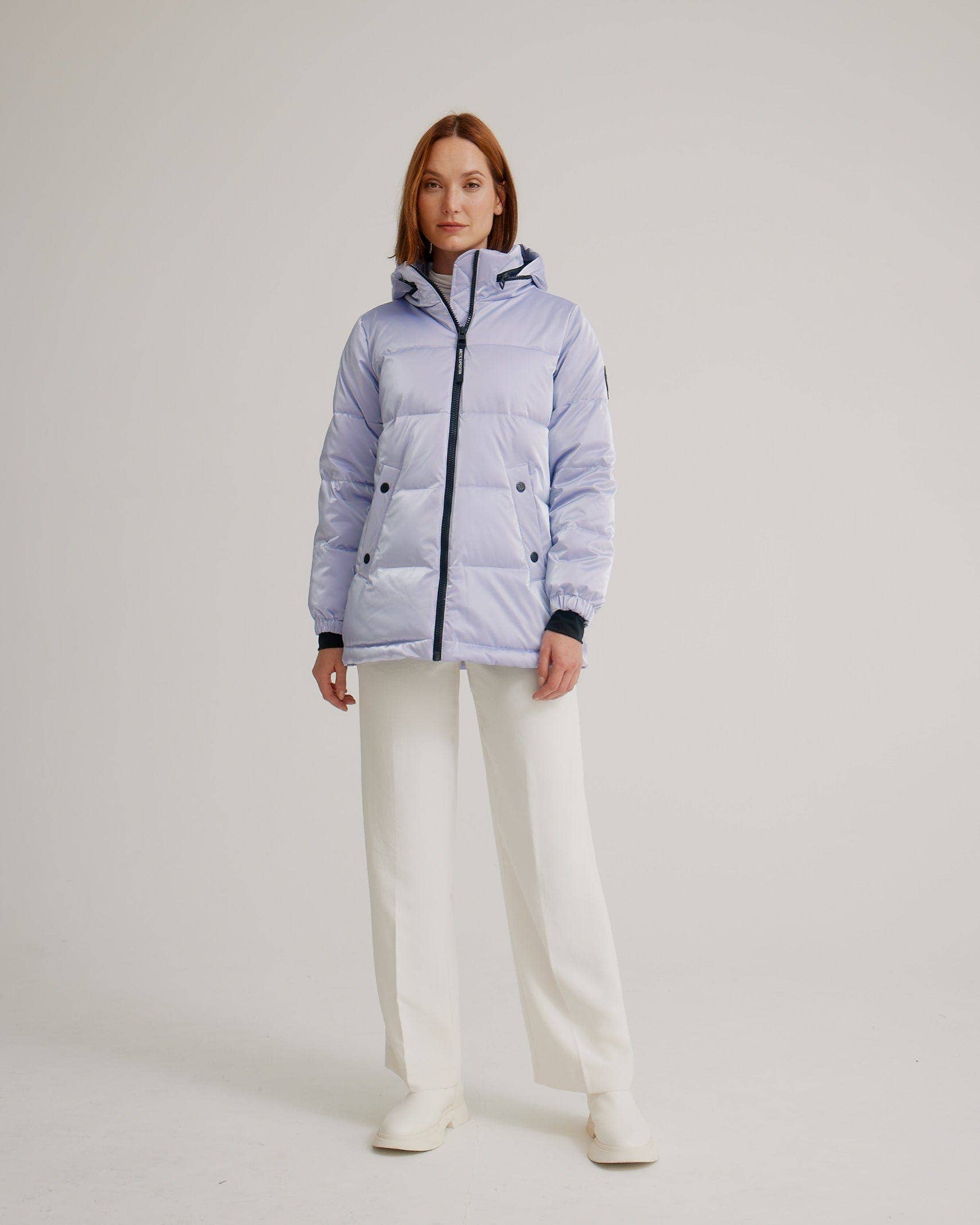 Arctic Expedition - Wholesale Puffer Jacket - Women's - Sarnia Liquid Shine Puffer Jacket5