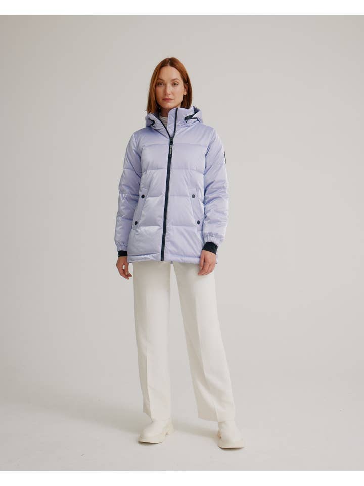Arctic Expedition - Wholesale Puffer Jacket - Women's - Sarnia Liquid Shine Puffer Jacket5