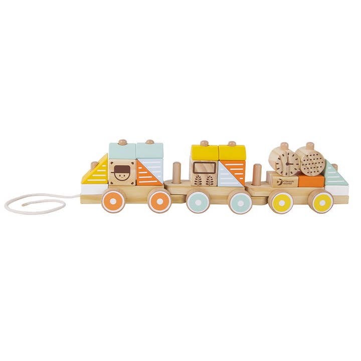 Train à tirer Classic World pour la vente par T&K ScandicToys e.K.