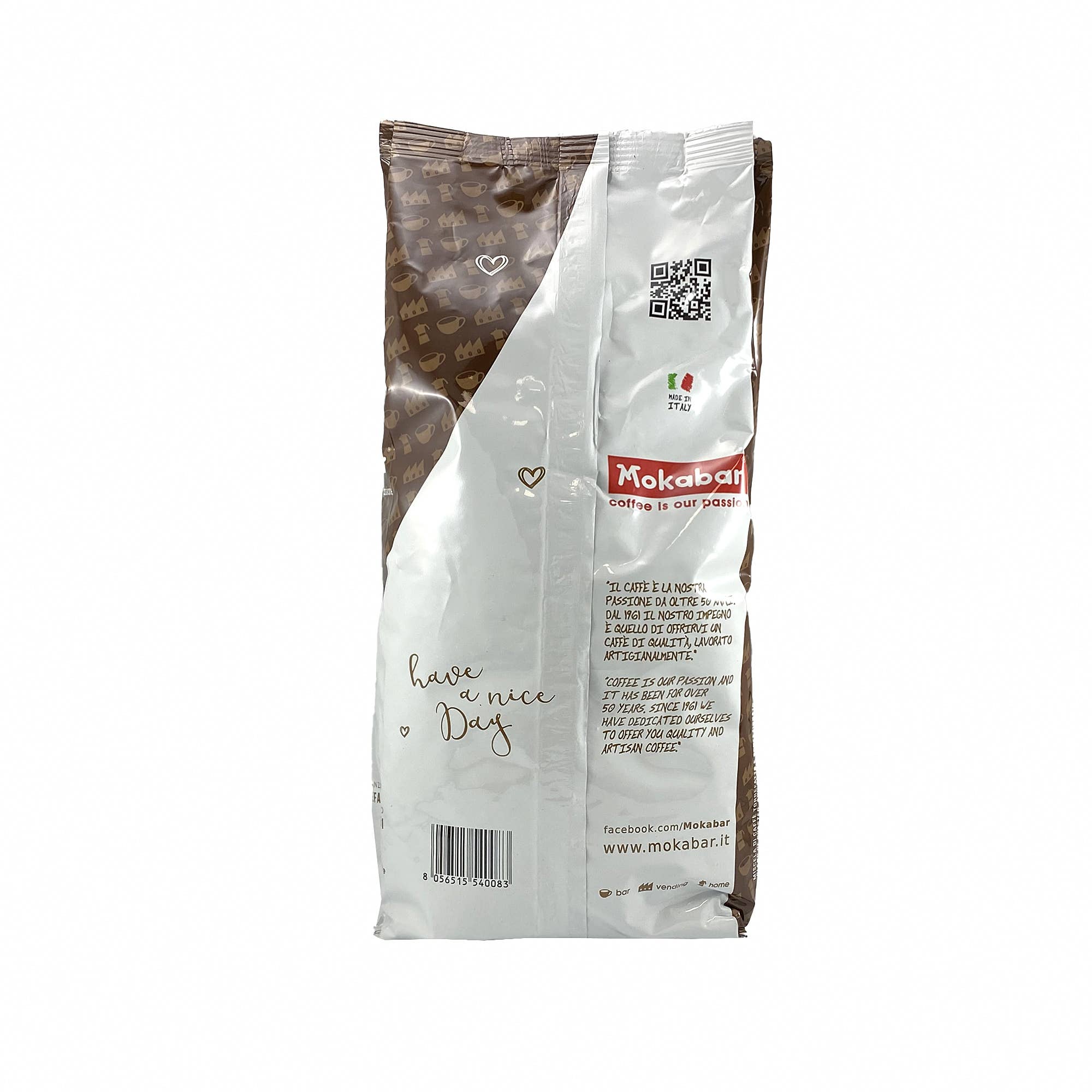 Mokabar – wholesale Kaffebönor – Kaffebönor 50% arabica 50% robusta - 1 kg1