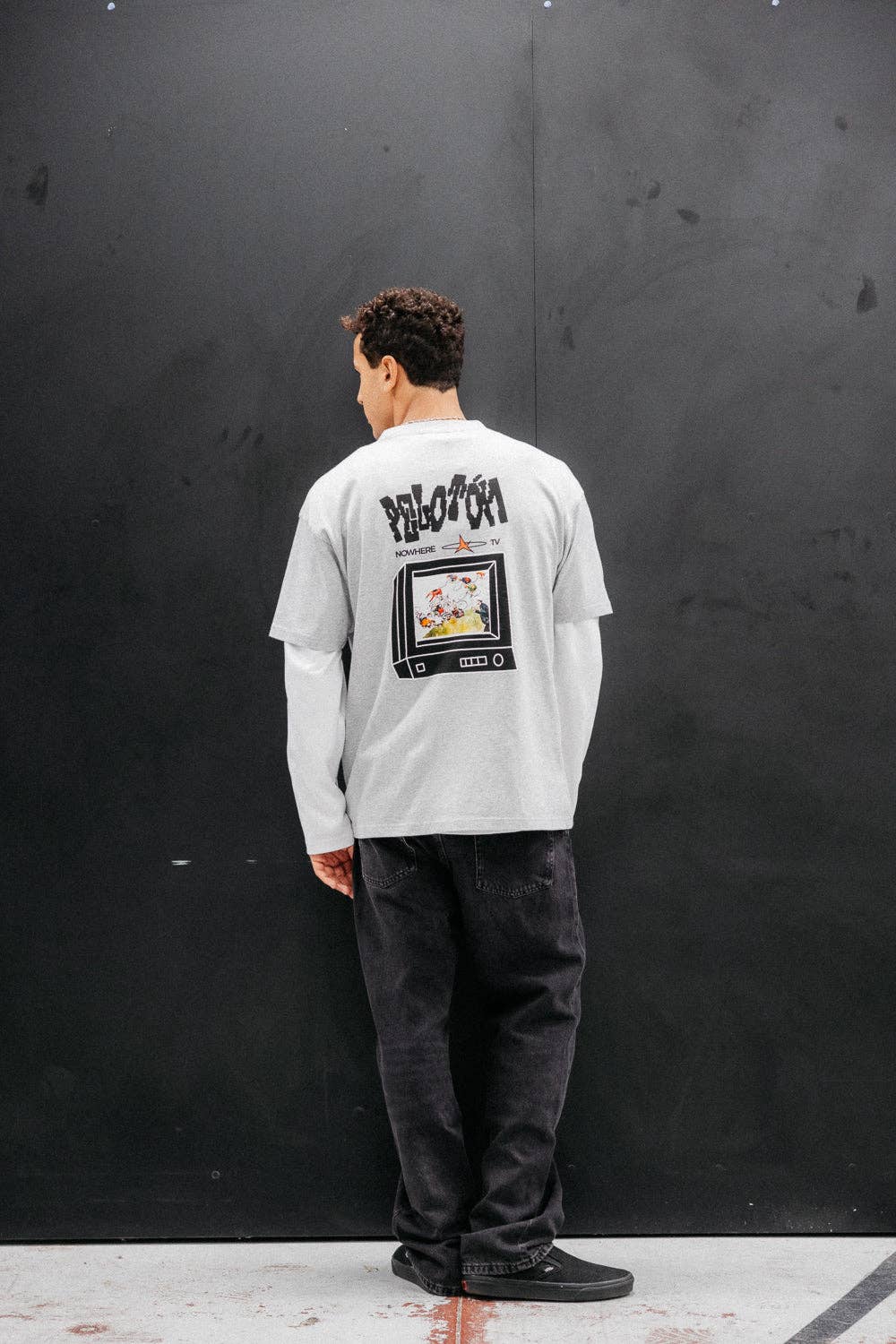 NWHR - Vendita all'ingrosso Maglietta serigrafata - Unisex - T-shirt oversize Peloton2