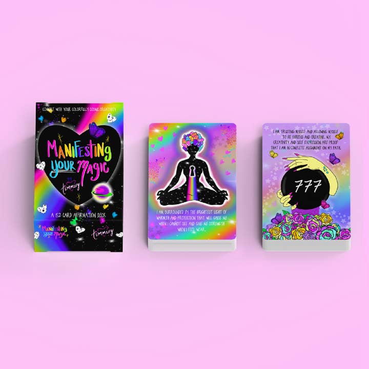 Timmery - Wholesale Tarot Cards - Manifesting Your Magic - 52 Card Affirmation Deck7