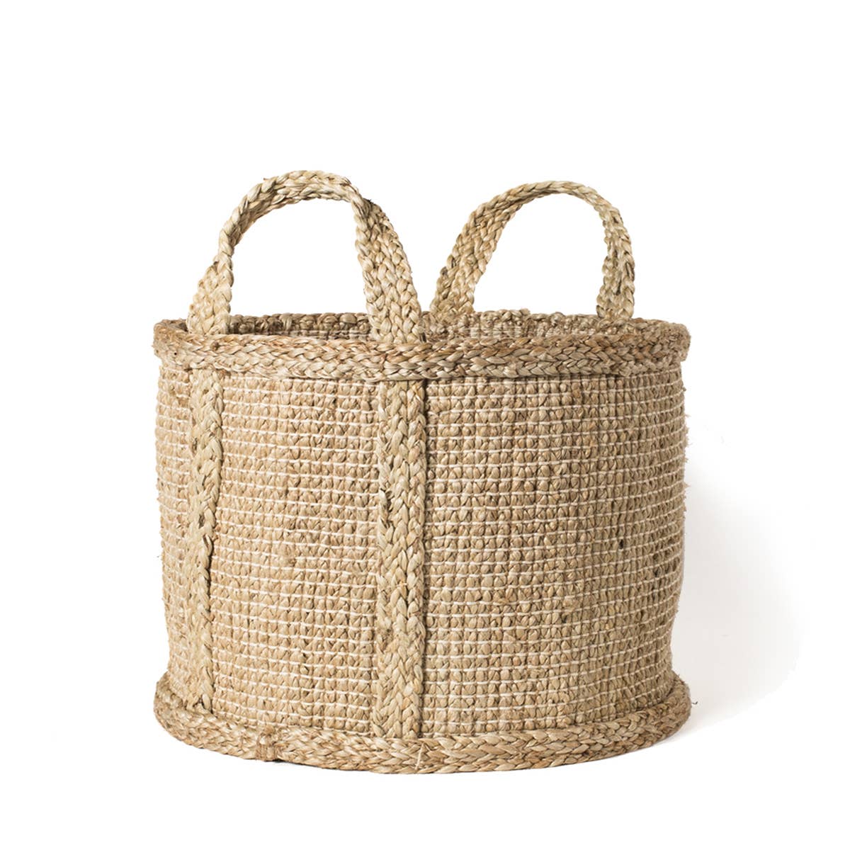 KORISSA - Wholesale Basket - Handwoven Wicker Storage Basket • Bono Basket with Handle0