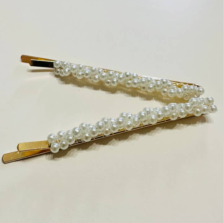 Brielle Pearl haarspelden voor wholesale door The Silver Root