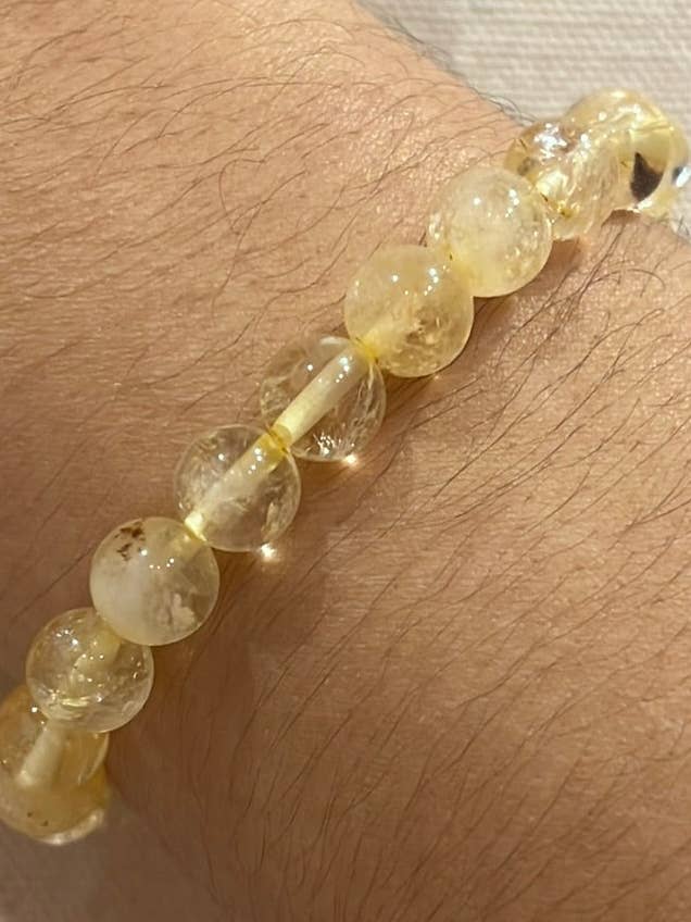 Bracelet en citrine pour la vente par Brooklyn Belle Designs